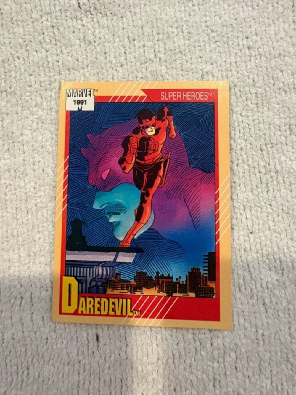 Daredevil 1991 Skybox Impel Marvel Universe series 2 card #2 Matt Murdock